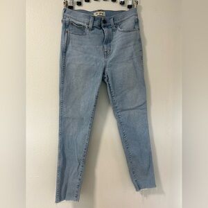 MADEWELL 10” Roadtripper Jeans Size 29